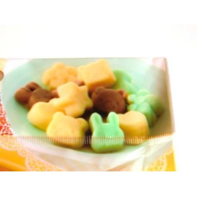 Photo4: Silicone Mold Animal Bear Rabbit Heart Ribbon Chocolate Creamy Caramel Candy New