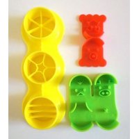 Animal Sausage Mold Set Bento Lunch Box Octopus Crab Flower Pigs Penguins New