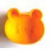 Photo1: Silicone Chocolate Cake Jelly Pudding Mold Plump Bear Animal Brand New (1)