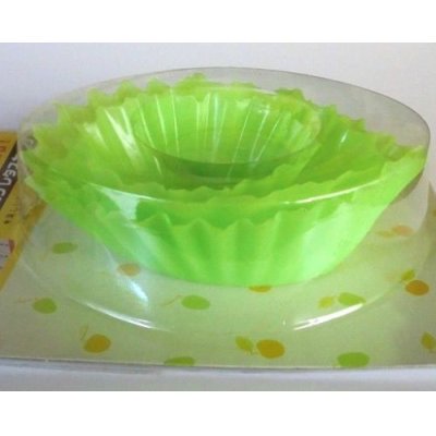 Photo2: Silicone Cup Mold Bento Lunch Box Lettuce Brand New