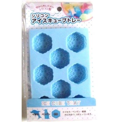 Photo1: Chocolate Ice Gummy Silicone Mold Snow Crystal Brand New