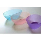 Silicone Cup Mold Bento Lunch Box Crystal Oval Bowl Brand New