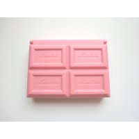 Chocolate False Eyelash Pill Case Pink Brand-New