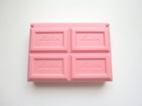 Chocolate False Eyelash Pill Case Pink Brand-New