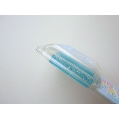 Photo2: Kneaded Glitter Scented Eraser Jewel Soda Blue Brand New