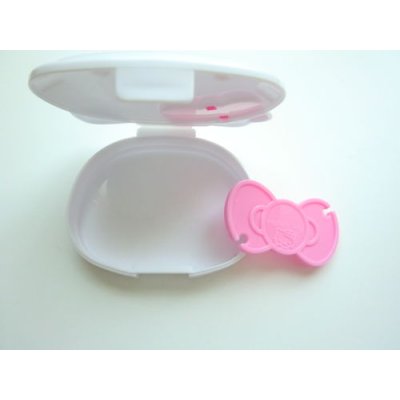 Photo2: Hello Kitty False Eyelash Earphone Case Brand-New White Pink