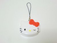 Hello Kitty False Eyelash Pill Small Case Brand-New White