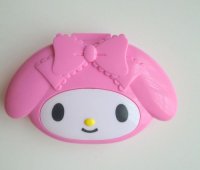 Sanrio My Melody Accessories Pill False Eyelash Case Pink New