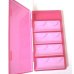 Photo2: Glitter Pink 4 level Eyelash Case Long Brand-New (2)