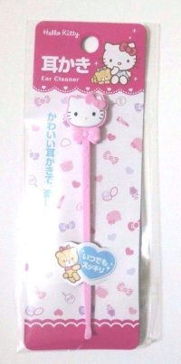 Sanrio Hello Kitty Earpick Ear Wax Remover Cleaner Pink Brand New