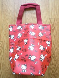 Sanrio Hello Kitty Cooler Lunch Box Carry Tote Storage Bag Case Picnic Brand New