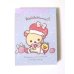 Photo1: San-X Rilakkuma korilakkuma Mini Memo Pad Strawberry Purple Brand New (1)