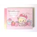 Photo1: San-X Rilakkuma korilakkuma Mini Memo Pad Strawberry Pink Brand New (1)