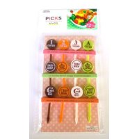 Bento Lunch Box Accessory Food Picks French 12 pcs Brand-New