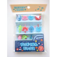 Bento Lunch Box Accessory Aquarium Animal Food Picks 10 pcs Brand-New