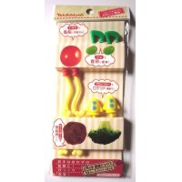 Bento Lunch Box Accessory Transformation Food Picks 10 pcs Brand-New