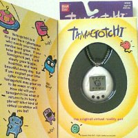 Bandai tamagotchi USA ver. white black New