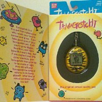 Bandai tamagotchi usa ver. yellow black New