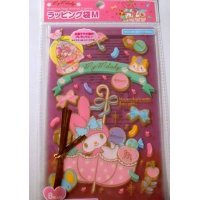 Sanrio My Melody Plastic Bags M 8pcs Pink Party Present Gift Brand New