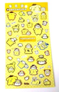 Sanrio Pompompurin Stickers Sheep Brand New