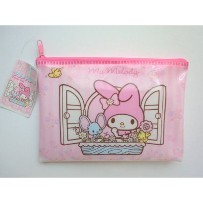 Photo2: Sanrio My Melody Vinyl Pouch Pink Brand New