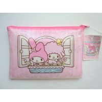 Sanrio My Melody Vinyl Pouch Pink Brand New