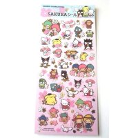 Sanrio My Melody Mymelo Vinyl Sticker Plaid Brand-New