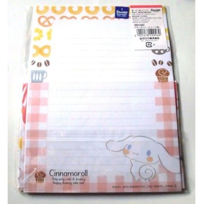 Photo2: Sanrio Cinnamoroll Doughnuts Letter Set Brand New