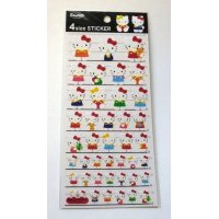 Sanrio Hello Kitty 4 Size Sticker Brand New