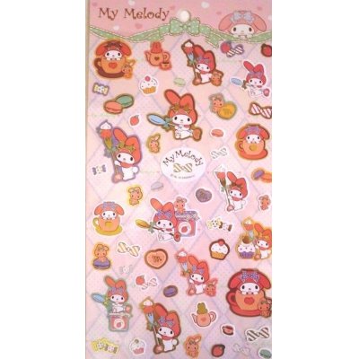 Photo1: Sanrio My Melody Stickers Sweets Pink Brand New