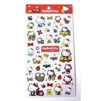 Sanrio Hello Kitty Stickers Red White Ribbon Apple Brand New