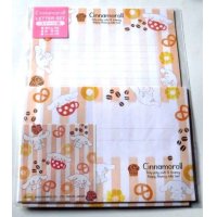 Sanrio Cinnamoroll Doughnuts Stripe Letter Set Brand New