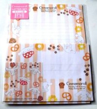 Sanrio Cinnamoroll Doughnuts Stripe Letter Set Brand New