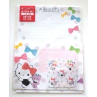 Sanrio Hello Kitty Ribbon Letter Set Brand New