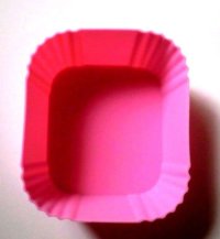 Silicone Cup Bento Lunch Box Pink Brand New