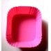 Photo1: Silicone Cup Bento Lunch Box Pink Brand New (1)