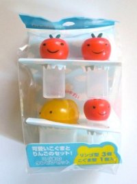 Bento Lunch Box Accessories Soy Source Animal Fruits Bottle 4 pcs