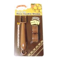 Cookie Biscuit Cutter Mold Birthday Party Favor Lace Ribbon Stamp Roller