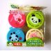 Photo1: Bento Lunch Box Accessory Animal Mayo Mayonnaise Sauce Mini Cup 4 pcs set 14 ml Brand-New (1)