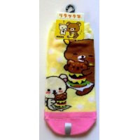 San-X Rilakkuma Ankle Low Cut Socks Hamburger Brand New