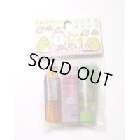 San-X Sumikko Gurashi Pencil Caps Soft Drinks Bottle Tube Mix Brand New