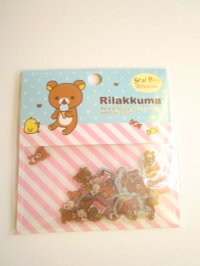 San-X Rilakkuma Korilakkuma Stickers Pack 80 pcs Brand New