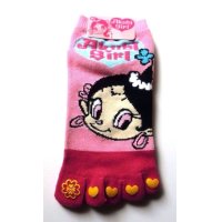 Japanese Geta Split-toe Tabi Socks Akubi Girl Kimono Yukata Pink New