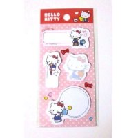 Sanrio Hello Kitty Memo Tags Slips Labels Red Brand New