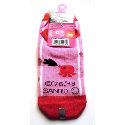 Photo2: Sanrio My Melody Ankle Low Cut Socks Red Pink Osaka Takoyaki Rare Brand New