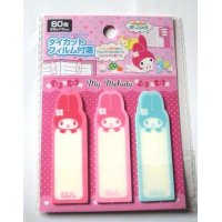 Sanrio My Melody Film Memo Tags Slips Labels Brand New