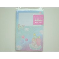 Sanrio Little Twin Stars Kiki & Lala Envelopes Unicorn Blue Brand New