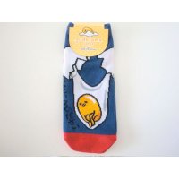 Sanrio Gudetama Ankle Low Cut Socks Egg Red Blue Brand New