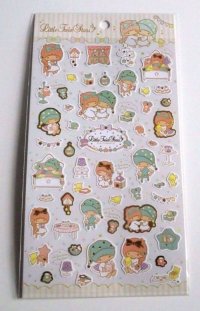 Sanrio Little Twin Stars Kiki & Lala Stickers Room Brand-New