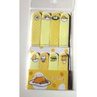 Sanrio Gudetama Memo Tags Slips Labels Egg Yellow Brand New